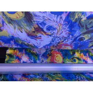 Epson Head Digital Sublimation Printing Machine For Custom Fabric Double 4 Color
