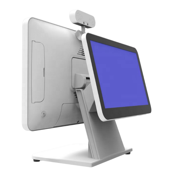 15.6 inches Capacitive Touch Screen POS System with WIN and External 80mm Thermal Printer