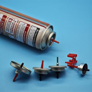 High-Flow Butane Refill Valve for Industrial Heaters with Anti-Backflow
