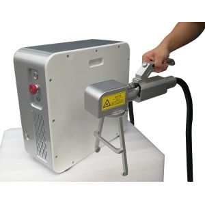 China 30w Metal Surface Industrial Laser Cleaning Machine 1.3mJ Pulse Energy on sale