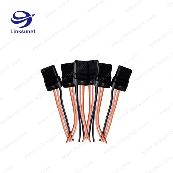 Molex 52266-0311 2.50mm black conectors add UL1007-24AWG Waterproof Terminal