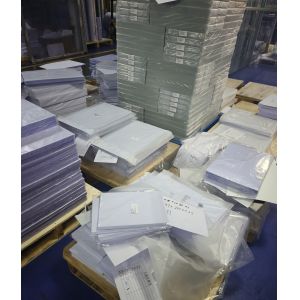 Card Coated PVC Overlay Sheet 0.08mm for Smart Bank Card Production Materials