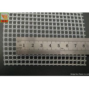 PP Material Extruded Plastic Square Mesh 230 GSM For Water / Liquid Filtration