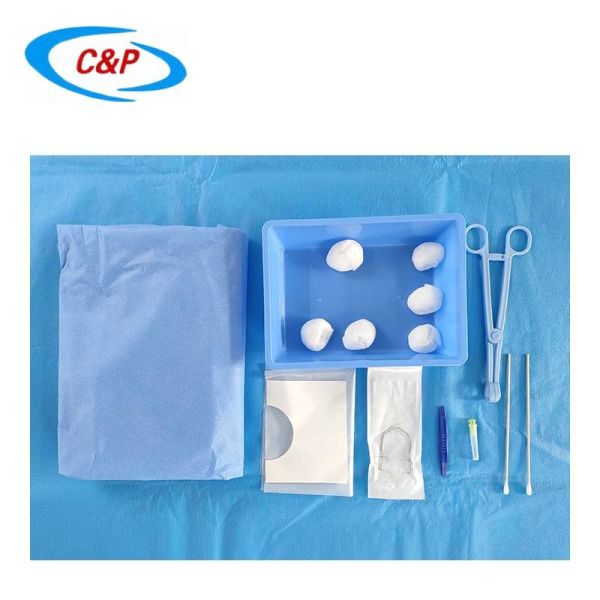 SMS Eye Surgical Drape Pack In Blue Or Customizable For Sterile Surgeries