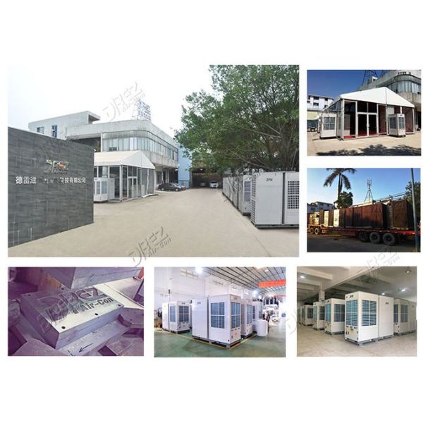 28 Ton Large Air Cooling Packaged Air Conditioner For Exhibition Tent