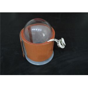 High Strength Flexible Silicone Heaters , Oil Drum Heater With Thermostat