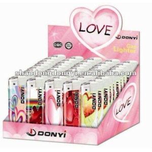 Model NO. DY-007 Child-Proof Plastic Electronic Gas Lighter with ISO9994