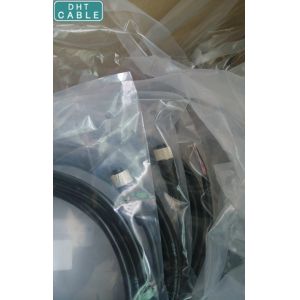 IP67 Waterproof Straight High Speed Ethernet Cable With M12 Female Connector