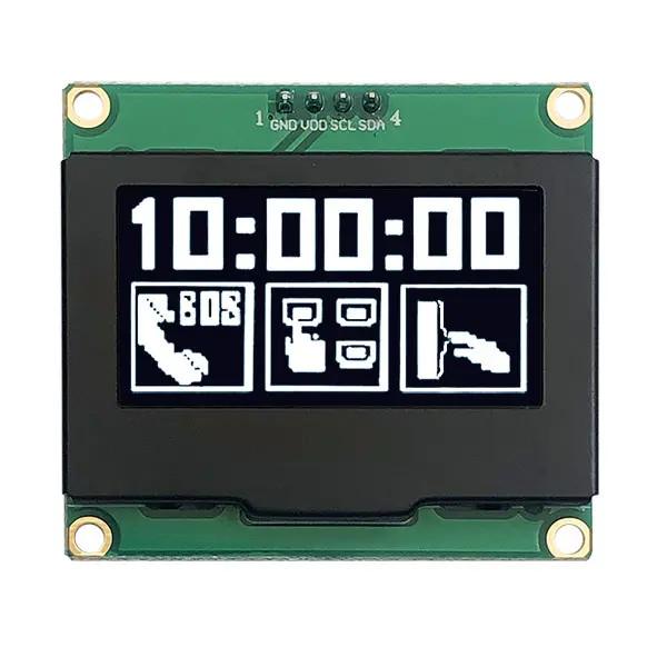 Quality 1.54 Inch OLED Display Module White Color 128x64 Pixels SSD1309 I2C Interface wholesale