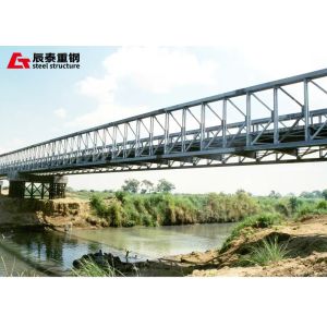 Modular Steel Structure Beam Fast Construction Metal Truss Bridge Building