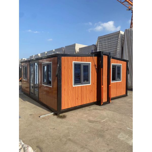 Expandable Prefab Homes with 27.5 ㎡ Floor Area 2-4 People Capacity and 12KW