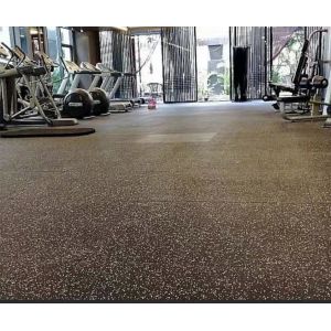 1m*1m Black Rubber Floor Mats with Colorful EPDM for Indoor and Outdoor