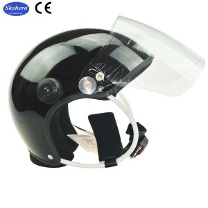 Black Paramotor helmet GD-C Without headset Open face PPG helmet High quality