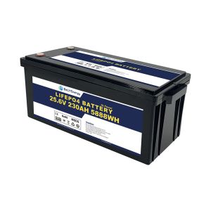 IP65 Waterproof High Performance 24V 230Ah LiFePO4 Battery With M8 Terminal For