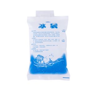 PE Injection Water Custom Cool Ice Bag Pack for Food and Drink Supply Chain