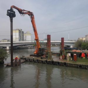 Cheap 3200rpm Vibratory Pile Driver – Bridge Construction &amp; Efficient Piling for sale