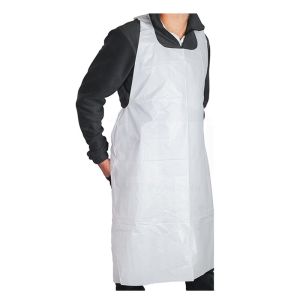 Cheap Eco Friendly Disposable CPE Plastic Aprons Oil Proof For Cooking / Baking for sale