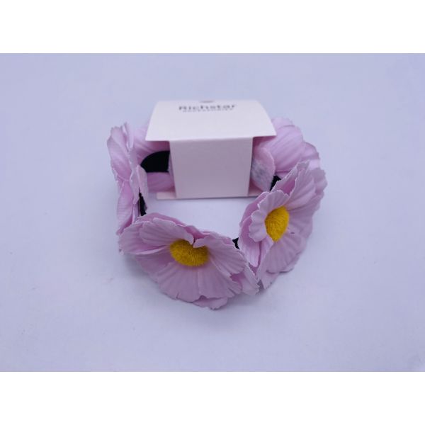 Quality Reusable Flower Hair Accessory Scrunchie Stretchable Practical wholesale