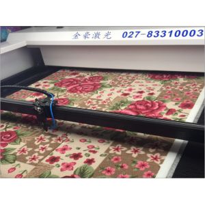 Industrial Laser Carpet Cutter , Laser Cutting And Engraving Machine