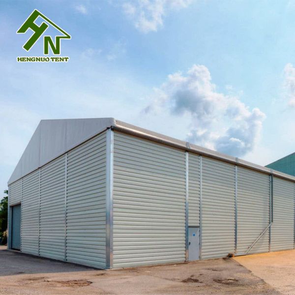 Quality 18x25m Inflaming Retarding Aluminum Frame Tent Temporary Industrial Canopy wholesale