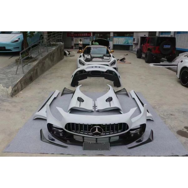 Auto Parts for Mercedes-Benz AMG GT GTS GTC Body Kit AMG GT GTS Upgraded Pro Style Front and Rear Bumper Spoiler Body Kit