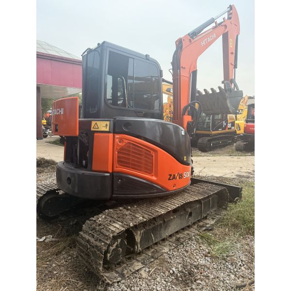 Original used Hitachi ZX50U mini excavator, perfect performance, low price,