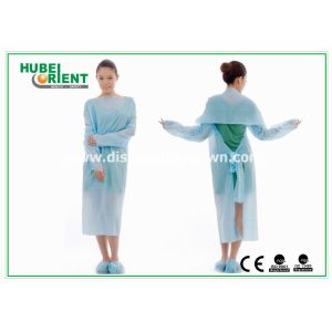 Protective & Waterproof Disposable Use CPE Gown With Thumb Loop for protect body