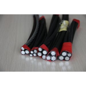 Quadruplex Triplex Duplex Service Drop Cable Low Voltage 1kv Al Conductor