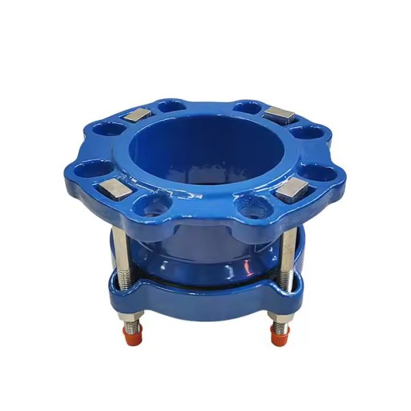 Flexible Ductile Iron Flange Adapter ANSI PN16 General Purpose