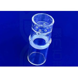 High Purity Quartz 2.2g/Cm3 Science Lab Glassware With Grinding Mouth And