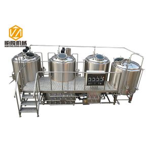 China SS304 Beer brewing kit  beer fermentation equipment with conical fermenters on sale