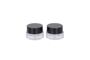 China Lipstick Cream Concealer Glass Cosmetic Jar 35mm Od  For Eye Shadow on sale