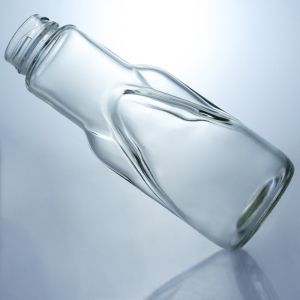Bottle Color Clear 360ml Glass Bottle for Milk Juice Coffee Screw Cap