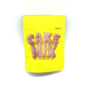 Zippered Biodegradable Stand Up Pouches Mylar Custom Printed Food Bags