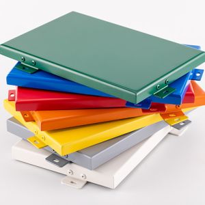 China Anodized Surface Curtain Wall Aluminum Plate High Fire Resistance on sale