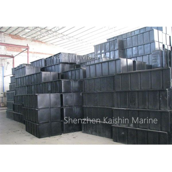 Chemical Resistant LLDPE Floater For Marine Floating Boat Dock Floating Pontoon