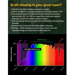 Sunlike Full Spectrum Greenhouse Grow Lamps Quantum Board LM301H 240W V4