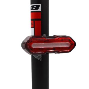 LED Waterproof Usb Rechargeable Bicycle Tail Light Mountain Smart Bicycle Tail