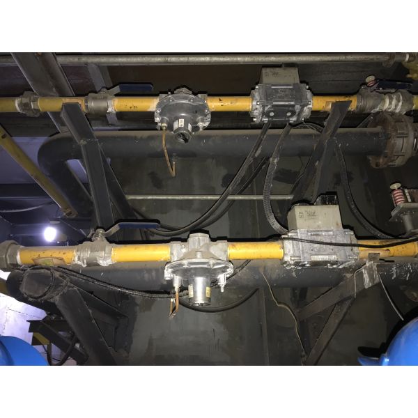 Hot Dip Galvanizing Line Zinc Kettle Heating Control System , Automatic