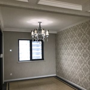 Modern Kichler chandelier with Black White Lampshade (WH-Mi-52)