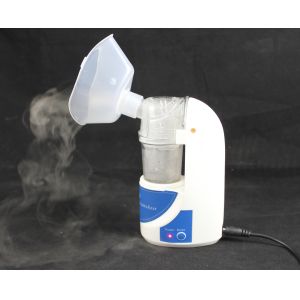 10ml Ultrasonic Nebulizer Machine , Portable Asthma Nebulizer 2.4MHZ Frequency