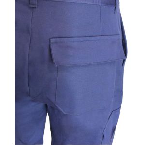 330 GSM Fire Retardant Jeans Working Pants For With Patch Pockets Metal Zipper