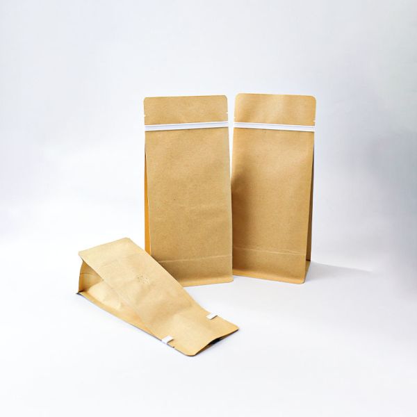 Quality Refoldable Kraft Paper Coffee Tea Packaging wholesale
