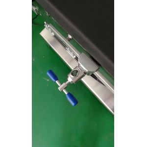 16-19mm Universal Surgical Table Rail Clamps 304 Stainless Steel Clark Socket