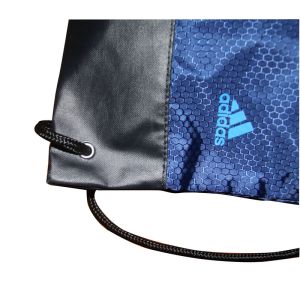 Shopping Fabric Carrier Bags Water Proof Black PU Base With Nylon Hanger