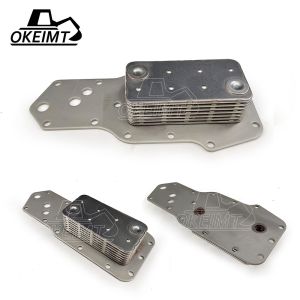 China OKEIMT High Quality 3921558 Excavator Engine Oil Cooler 6BT Cummins Oil Cooler Core on sale