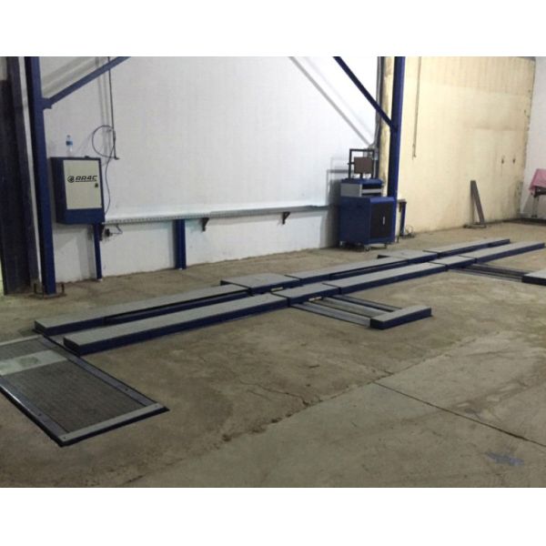 AA4C Mobile Motorcycle And EV Cars Test Lines Vehicle Test Lane Vehicle Inspection Equipment