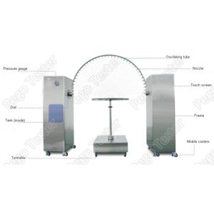 Cheap IEC60529 Clause 14.2.3 and 14.2.4 Figure 4 Ingress Protection Testing Machine for IPX3 and IPX4 Waterproof Testing for sale