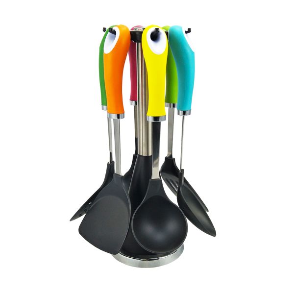 Sustainable Kitchen Utensil Set for Home Cooking Plastic Cooking Tools and Accessories