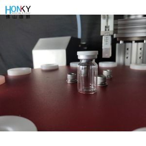 Desktop Clean Bench Using Vial Filling And Crimping Machine With Ceramic Piston